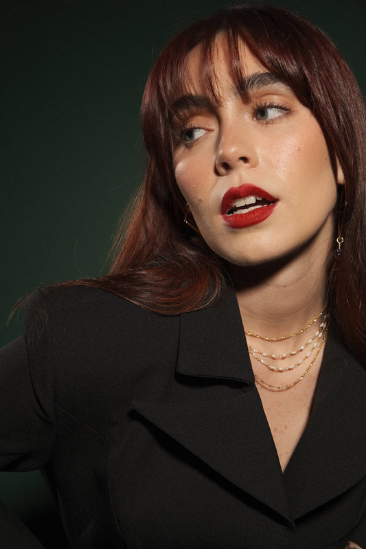 PEARL BEADED NECKLACE