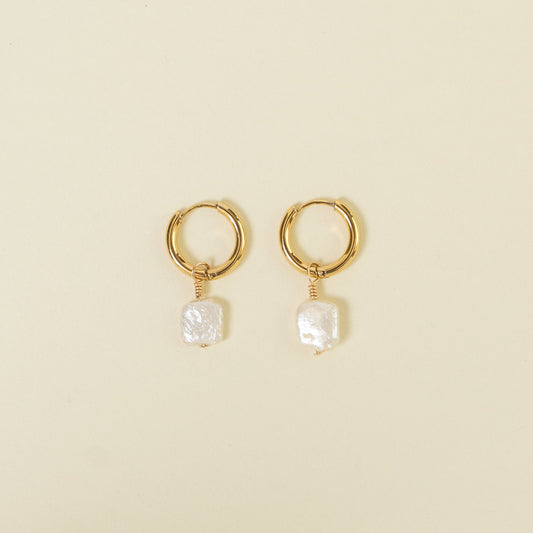 Keshi Pearl Earring