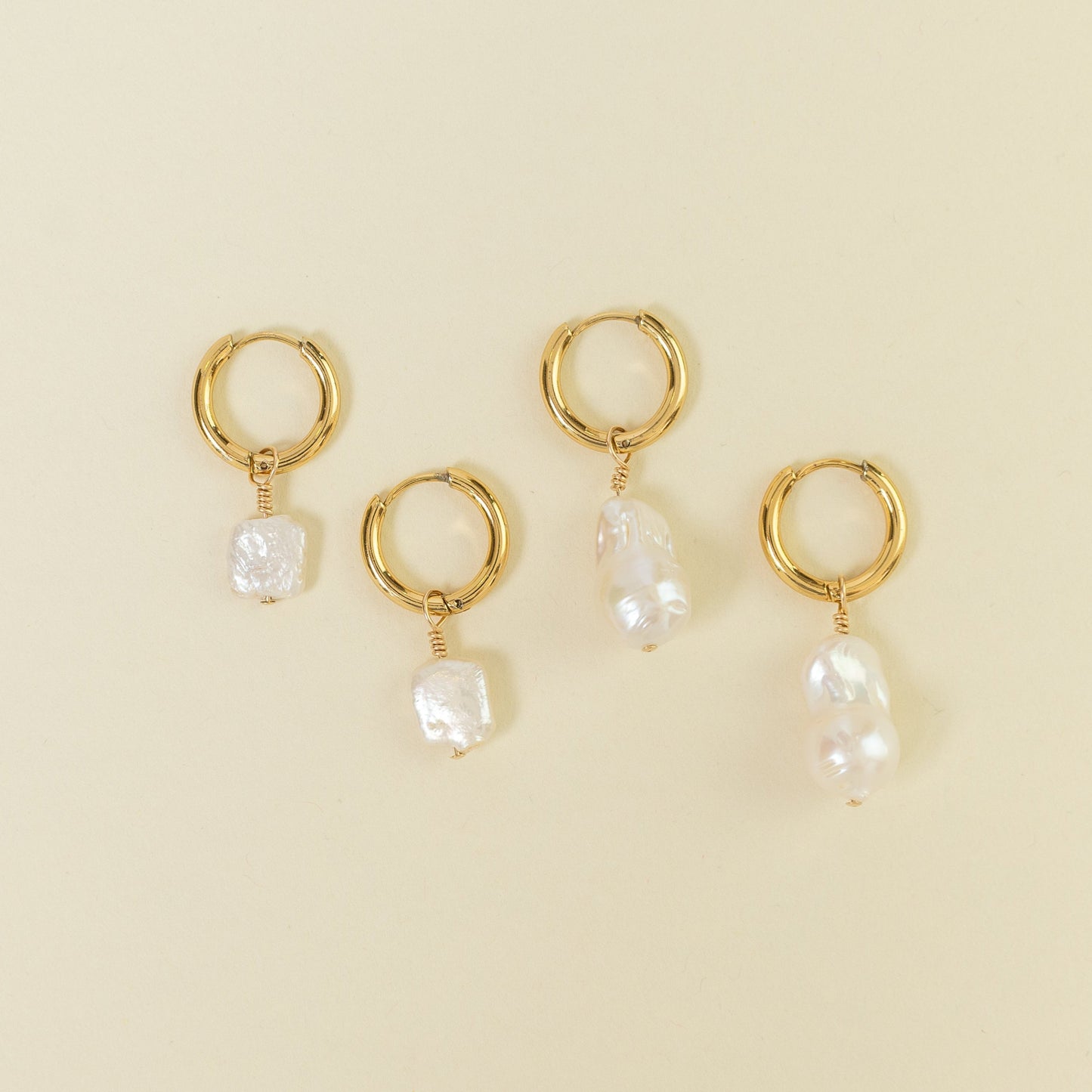 Keshi Pearl Earring