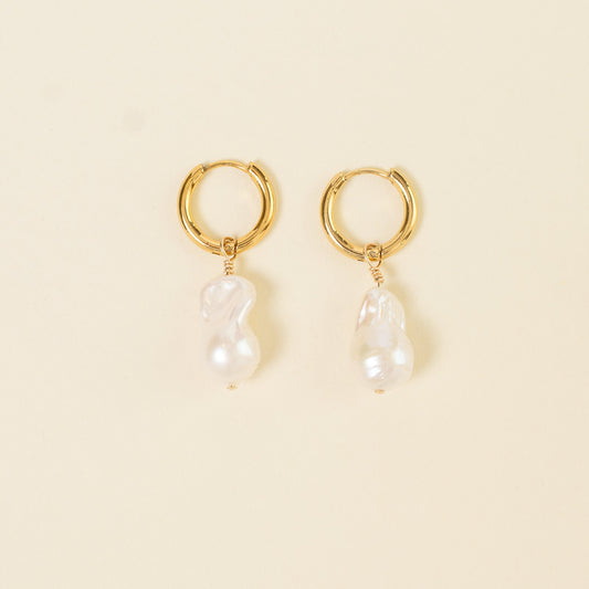 Baroque Pearl Earring