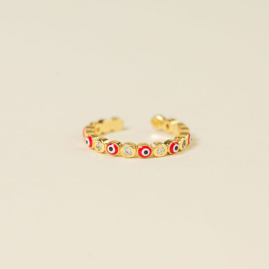 Red Third Eye Ring